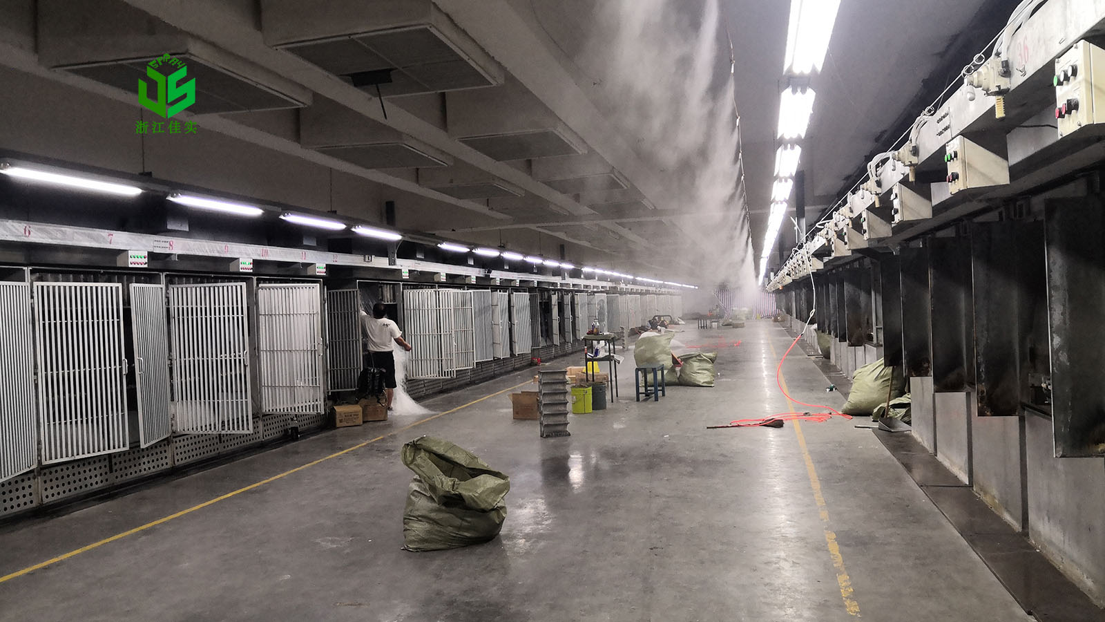 北京工厂降尘降温专用高压喷雾设备