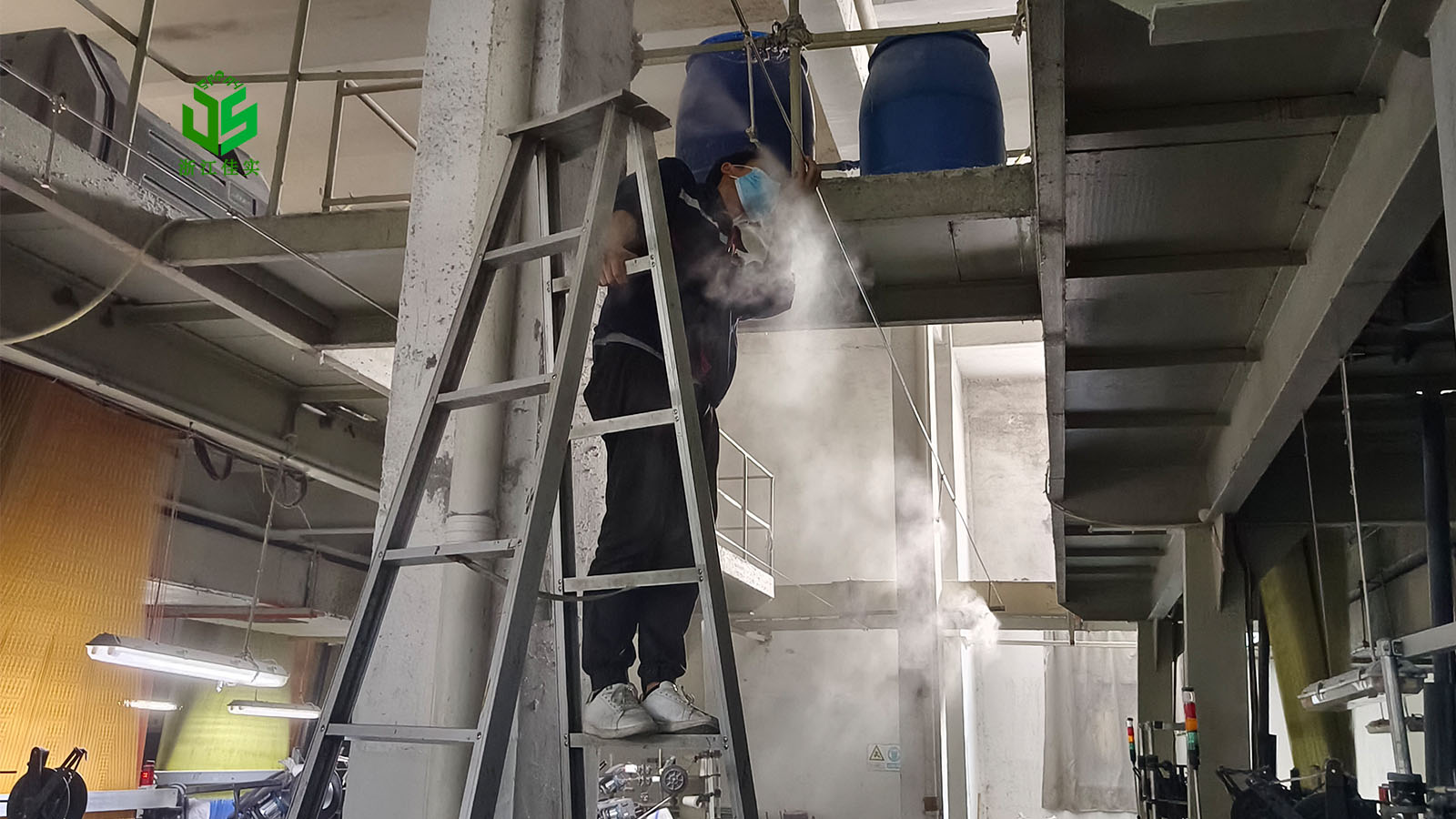 北京厂房降温降尘用高压喷雾设备